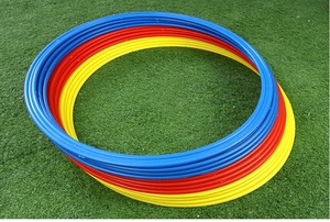 Cercles d'agilité personnalisables pour l'entraînement, ensemble de jeu de <span class=keywords><strong>marelle</strong></span> pour la maternelle, équipement de fitness pour enfants, usine OEM chinoise - Product Image 4
