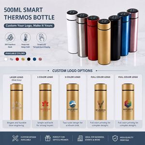 Wholesale Custom Logo Vacuum <b>Bottles</b> Smart Drinkware Display Smart Water <b>Bottle</b> for Office Business Promo Gift Vacuum Flasks - Product Image 3