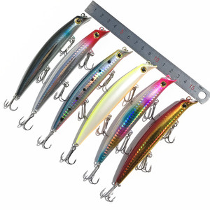 Leurre de pêche Breaking Wave Pencil 12cm 12.5g, appât artificiel dur pour eau salée, type Minnow - Product Image 3