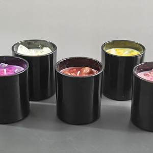 La Bougie en <span class=keywords><strong>Cire</strong></span> de Soja aux Fleurs Séchées de Cristal la Plus Vendue, Idéale pour la Décoration de Fêtes et Comme Cadeau - Product Image 5