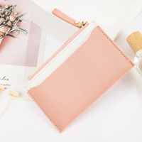 Porte-cartes en cuir PU tendance, portefeuille multifonctionnel pour documents, étui pour passeport, pochette pour billets de voyage