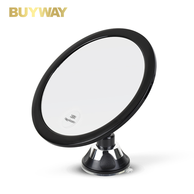 7X Magnifying Bathroom Shaving Upgraded Suction Anti Fog Shatterproof Surface 360 Degree Swivel Rotating Fogless Shower Mirror