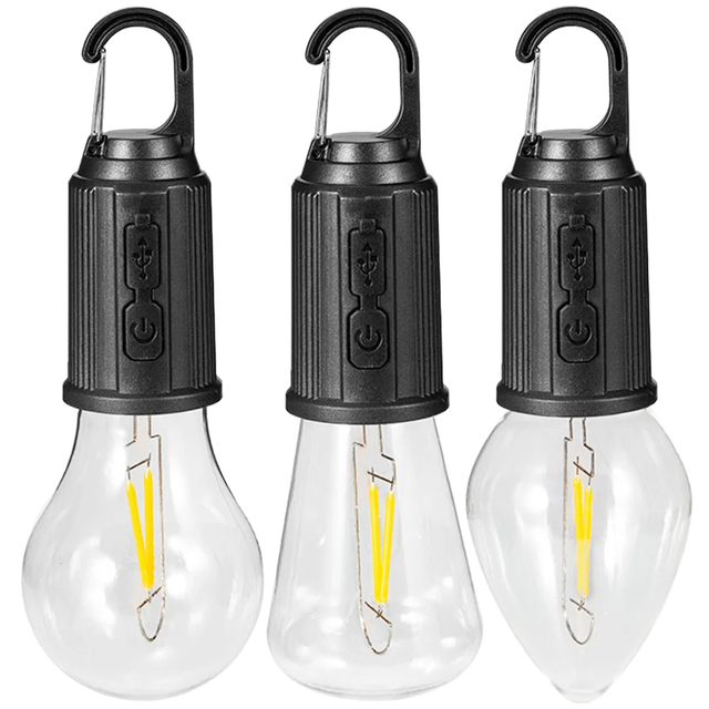 High Brightness Warm White ABS Portable LED Lantern Camping Outdoor IP65 Solar Power Emergency Light Type-C Charge Hook Fishing