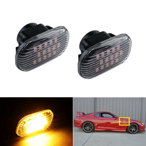 Luz Intermitente LED Ámbar para Guardabarros Toyota 81730-05041, Marcador Lateral para Prius, Corona, Camry, Pieza de Repuesto - Product Image 2