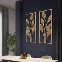 Feuille métallique chinoise moderne suspendue décoration murale nouvel an maison TV canapé surface de fond pour salon chambre anniversaire