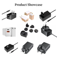 Adaptateur secteur USB mural personnalisé avec prise interchangeable EU US UK pour les voyages, la sécurité domestique, les caméras et les équipements ménagers