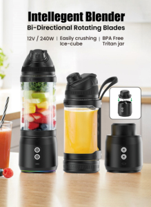 High Capacity Portable Blender 700ML Personal Juicer Bottle with Drinking Spout for Cold Press Juice Blend Anytime Anywhere - Product Image 5