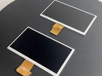 Polcd 7 pouces TFT LCD personnalisé 800x480 50 broches interface RVB panneau d'affichage 7 "Module LCD TFT