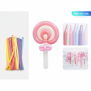 12 pz X 30 confezioni di palloncini lunghi Macaron con decorazioni a palloncino colorato dolce color pastello per disegni di feste - Product Image 2