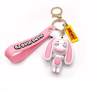 <strong>Custom</strong> 2D/3D <strong>Soft</strong> PVC <strong>Rubber</strong> Keychains Personalized Silicone <strong>Keyrings</strong> As Promotional Gifts - Product Image 1