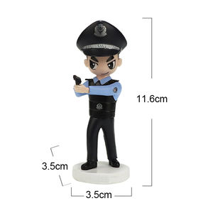Résine Mini Figures Police Homme <span class=keywords><strong>Moule</strong></span> Statue Creative Peint À La Main Figurine - Product Image 2
