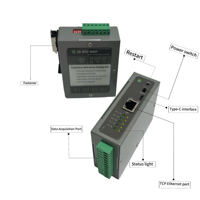 Programmer Sensor Suhu Dallas 18B20 untuk Pemantauan Jarak Jauh Fasilitas Penyimpanan Biji-bijian, Konstruksi Baja Tahan Karat 0.5