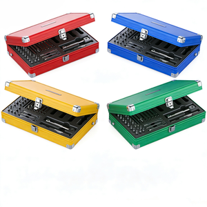 Boîte à outils en aluminium personnalisable, boîte de rangement en métal avec disposition de fentes sur mesure - Product Image 5