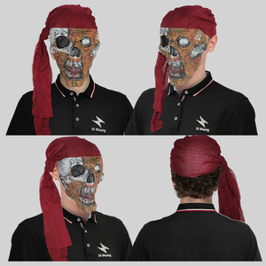BAIGE Scream One-Eyed Monster PVC Masque <span class=keywords><strong>Horreur</strong></span> pour Ghost Face Coiffe pour Halloween Party Spoof Props Mascarade Couvre-chef - Product Image 4