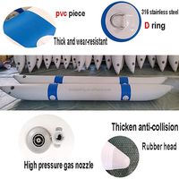 Ponton gonflable en PVC pour le surf, la dérive, les jeux aquatiques, accessoires de bateaux - Utilisation en mer, 1 personne