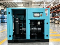 Compresor de Aire de Tornillo Rotativo PM VFD de 3, 4 y 5 Bares, Modelo AD, Compresor Industrial de Baja Presión