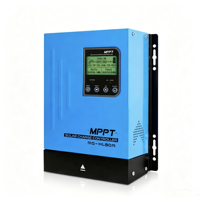 Contrôleur de charge solaire MPPT 80A 12V/24V/36V/48V automatique avec écran LCD pour batterie lithium-acide, système PV domestique hors réseau