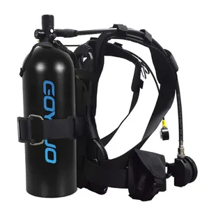 Equipo de Buceo con Cilindro de Oxígeno de 4L, Respirador para Snorkel de 40-60 Minutos, Cilindro de Oxígeno para Buceo - Product Image 3