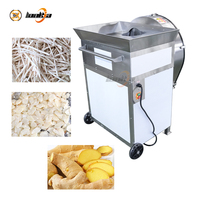 Volledig automatische knoflooksnijder, knoflookraspmachine, gembersnijmachine, aardappelsnijder