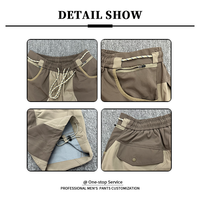 Pantalon de randonnée unisexe résistant à l'eau, séchage rapide, coupe droite décontractée, style cargo, pour couples