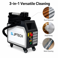 Nettoyeur laser à fibre portable 200W 300W, machine portative pour l'élimination de la rouille des métaux, décapant de peinture efficace pour moules en acier inoxydable
