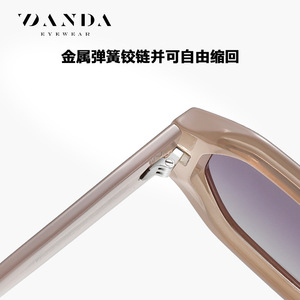 แว่นกันแดดทรงสี่เหลี่ยม Danda Irregular รุ่น S26122 UV400 สำหรับผู้ชาย แฟชั่นสำหรับกิจกรรมกลางแจ้ง - Product Image 4