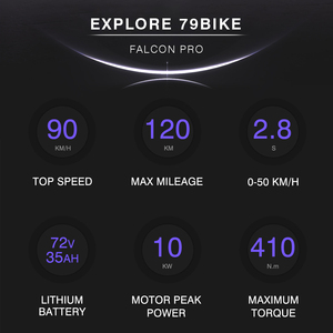 Moteur Brushless Moto Aventure 10000w 79 Falcon Pro Bike LIVRAISON RAPIDE - Product Image 2