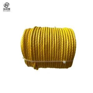 ColoRful 8*100m 12 Strand emendado UHMWPE corda HMPE corda para o transporte marítimo/amarração/reboque