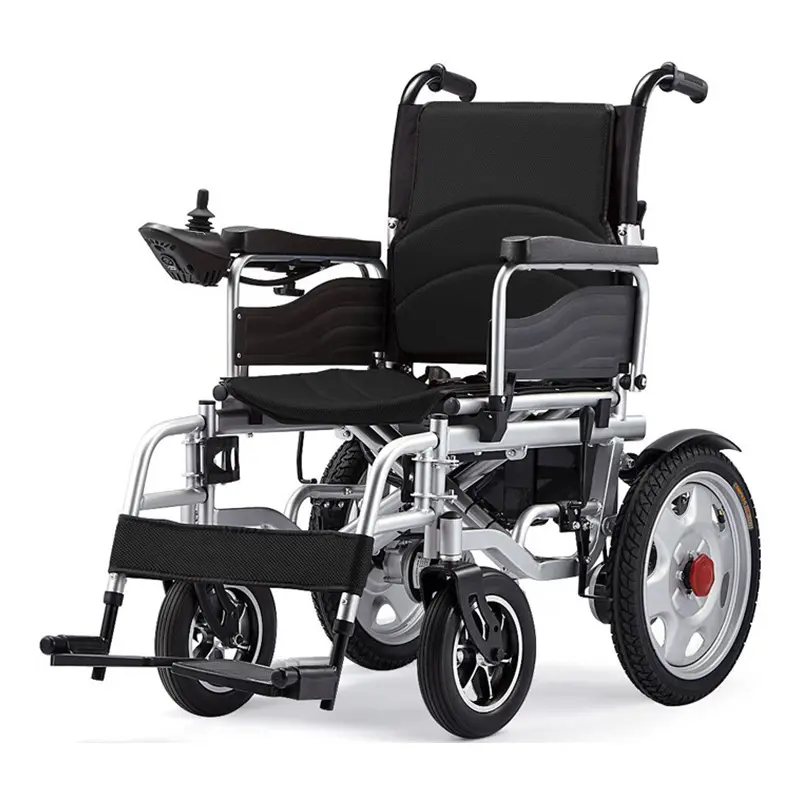 Motorized Foldable Electric Wheelchair for the Disabled