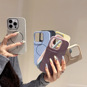 闪光2合1超薄手机套，适用于iPhone 11 12 13 14 15 16专业无线充电磁性珠光盖手机配件 - Product Image 6