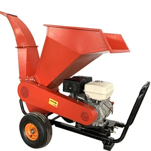 Manufacturer's direct selling electric diesel branch crusher with high price equipped with a 12 cm branch crusher