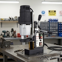 Perceuse magnétique électrique MAB50, fraise annulaire 50 mm, foret hélicoïdal 23 mm, 1260 W, deux vitesses, moteur à balais MT2, 220-240 V
