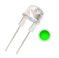 Juhong Campione Gratuito LED Super Flux Tipo Cappello di Paglia 8mm 0.5 Diodo 30-40lm Luminosità Design Forato Multicolore Dimmerabile 50.000 Ore