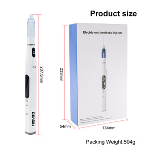 DEASIN Attrezzatura Dentale, Iniettore per Anestesia Orale Mini I, Penna per Anestesia Locale Elettrica Wireless Indolore <span class=keywords><strong>con</strong></span> Display LCD - Product Image 4