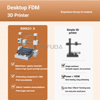 Mini imprimante 3D de bureau pour l'éducation et la création de modèles DIY