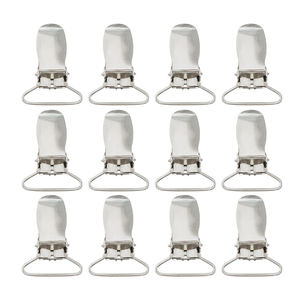 Clip <span class=keywords><strong>de</strong></span> cadena <span class=keywords><strong>de</strong></span> chupete <span class=keywords><strong>de</strong></span> bebé <span class=keywords><strong>de</strong></span> alta calidad <span class=keywords><strong>de</strong></span> 25MM Clips <span class=keywords><strong>de</strong></span> chupete <span class=keywords><strong>de</strong></span> cinta <span class=keywords><strong>de</strong></span> moda superior <span class=keywords><strong>de</strong></span> Metal - Product Image 6