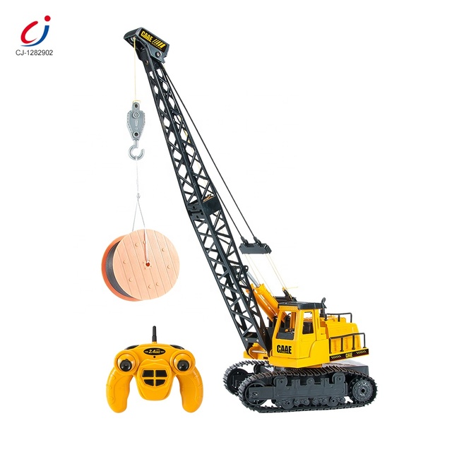 Best Selling 1:24 8ch Radio Controlled Crawler Truck Plastic Construction Model Rc Toy Crane