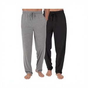Custom Logo Men Casual Mid Waist Flat Fleece <b>Jogger</b> Track Sweatpants Straight Leg <b>Slim</b> Fit Sports 100% Cotton Eco-Friendly - Product Image 2