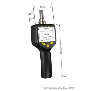 Zetron S520 휴대용 이슬점 측정기 압축 공기 및 가스용 이동식 고신뢰성 현장 이슬점 측정 - Product Image 3