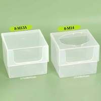 YUZMEI Porte-serviettes jetables pour le visage, étui vide personnalisé pour fards à paupières, boîte à coton démaquillant, petits bols faciaux, étui pour rasoir à sourcils