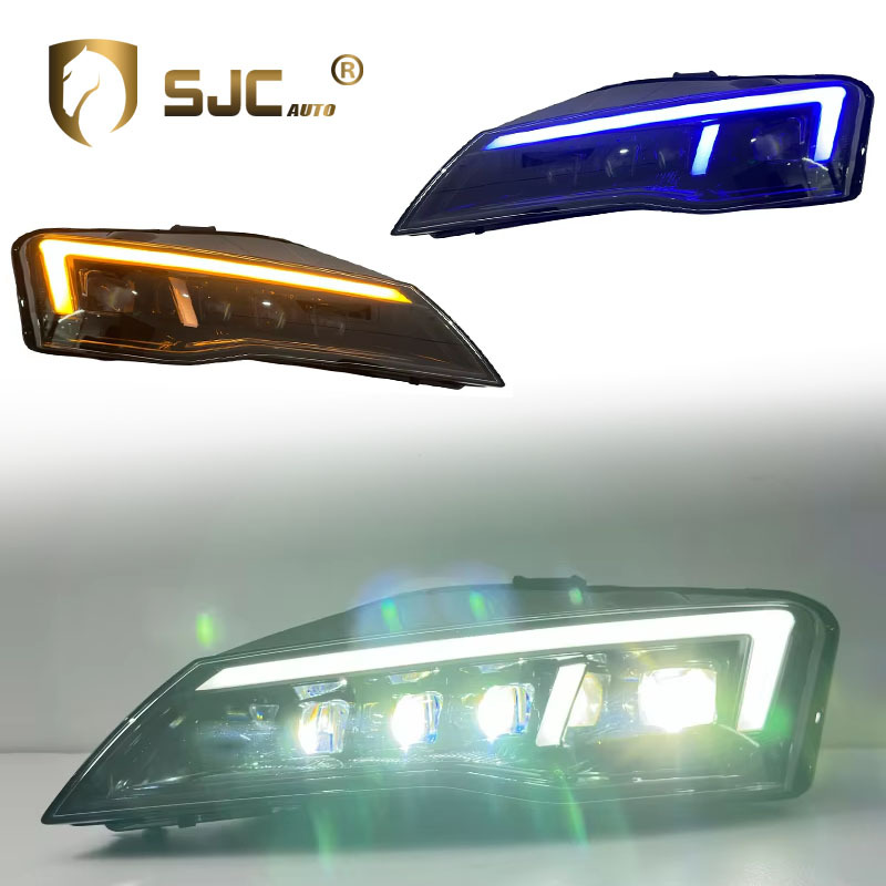 Sjc LED Headlight Assembly For Audi R8 2007-2014 LED DRL
