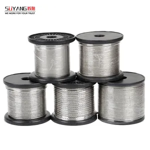 7x37 6mm High Tensile Stainless Steel Wire Rope For Industry