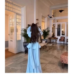 <span class=keywords><strong>Ensemble</strong></span> <span class=keywords><strong>jupe</strong></span> chic deux pièces pour femmes, couleur unie, manches en <span class=keywords><strong>maille</strong></span> florale texturée, <span class=keywords><strong>jupe</strong></span> plissée, <span class=keywords><strong>ensemble</strong></span> deux pièces élégant, tenue pour femmes - Product Image 6