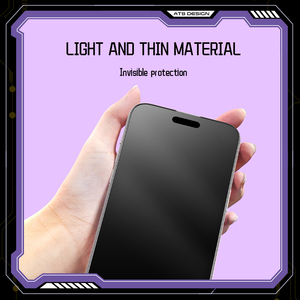 ATB Anti-static Anti-Spy <strong>Protective</strong> Film for iphone 15 16 17 Privacy Screen Protector Tempered Glass - Product Image 3