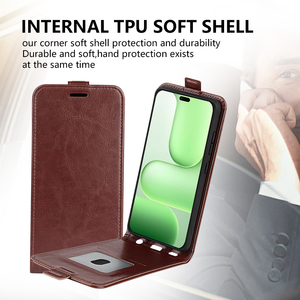 Funda de Cuero con Tapa Vertical Clásica para Huawei <span class=keywords><strong>Honor</strong></span> 600 Lite <span class=keywords><strong>Pro</strong></span>, con Ranuras para Tarjetas - Product Image 4