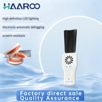Miroir intra-oral électronique avec dégivrage automatique, lumière LED, acier inoxydable, pour kit de photographie dentaire HAAROO