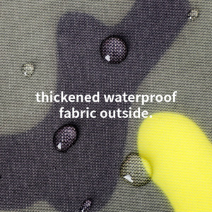 Pantalon de pêche jaune camouflage entièrement imperméable unisexe en PVC pour la pêche et les travaux aquatiques - Product Image 2