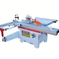 Machine à bois universelle multifonctionnelle C400 C300 5 en 1, scie à panneaux, dégauchisseuse, fraiseuse