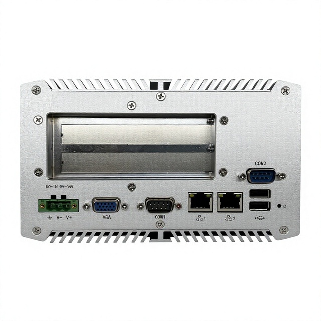 Fanless Embedded Computer Support Windows XP 1 Mini PCIe Expansion Slot Intel Core I5/i7 4GB 128GB Machine Vision CNC in Stock