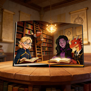 Libro de Tapa Dura Personalizado en Color Negro Puro con Borde Dorado, Historia para Adultos, Cómic, Anime, <span class=keywords><strong>Manga</strong></span> - Product Image 3